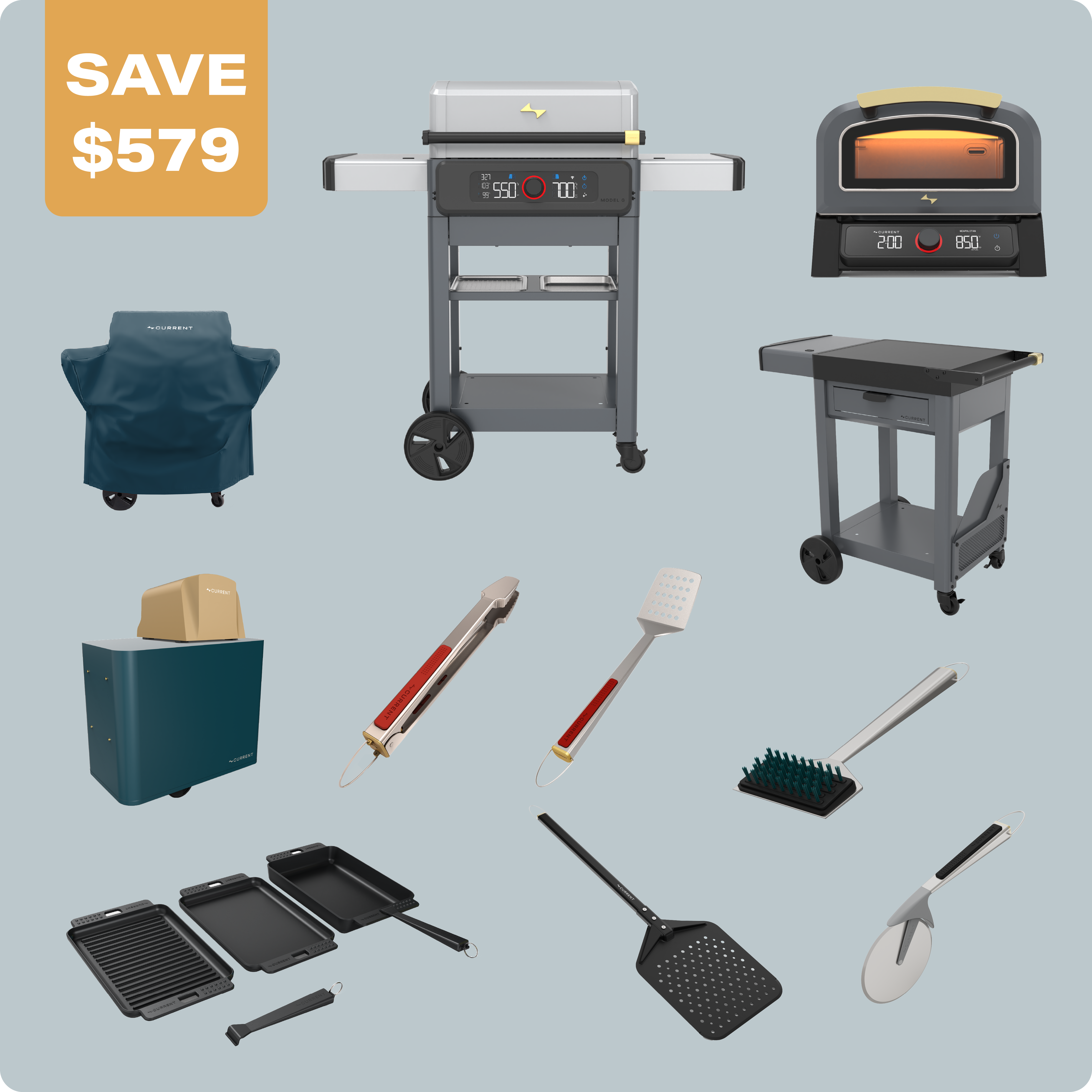 Ultimate Grill & Pizza Oven Bundle